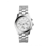 Michael Kors Runway Silver Dial Silver Steel Strap Watch for Women - MK5076