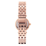 Michael Kors Darci Analog Mother of Pearl Dial Rose Gold Steel Strap Watch For Women - MK3832