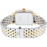 Michele Deco Mother of Pearl Dial Two Tone Steel Strap Watch For Women - MWW06V000023
