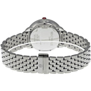 Michele Serein Mother of Pearl Dial Silver Steel Strap Watch for Women - MWW21B000009