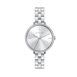 Michael Kors Charley Quartz Silver Dial Silver Steel Strap Watch for Women - MK4398