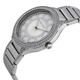 Michael Kors Caitlin Crystal Dial Silver Steel Strap Watch for Women - MK3331