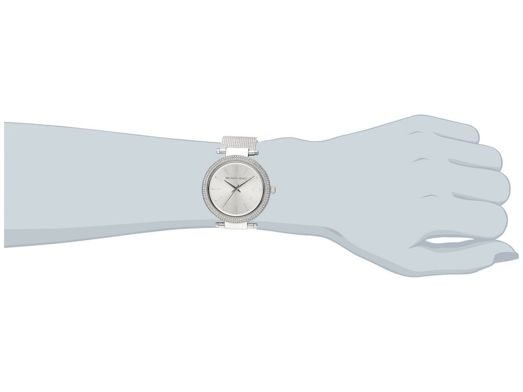 Michael Kors Darci Silver Dial Silver Mesh Bracelet Watch for Women - MK3367