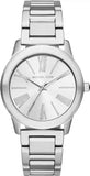 Michael Kors Hartman Quartz Silver Dial Silver Steel Strap Watch For Women - MK3489