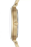 Michael Kors Jaryn Analog Quartz Gold Dial Gold Steel Strap Watch For Women - MK3546