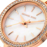 Michael Kors Darci Analog Mother of Pearl Dial Rose Gold Steel Strap Watch For Women - MK3832