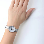 Michael Kors Portia Quartz Silver Dial Silver Steel Strap Watch For Women - MK3837