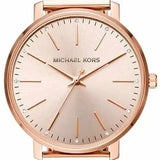 Michael Kors Pyper Quartz Rose Gold Dial Rose Gold Mesh Strap Watch For Women - MK4340