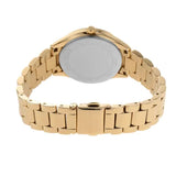 Michael Kors Lauryn Quartz Mother of Pearl Gold Dial Gold Steel Strap Watch For Women - MK4490