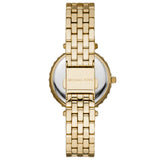 Michael Kors Darci Analog Gold Dial Gold Steel Strap Watch For Women - MK4513