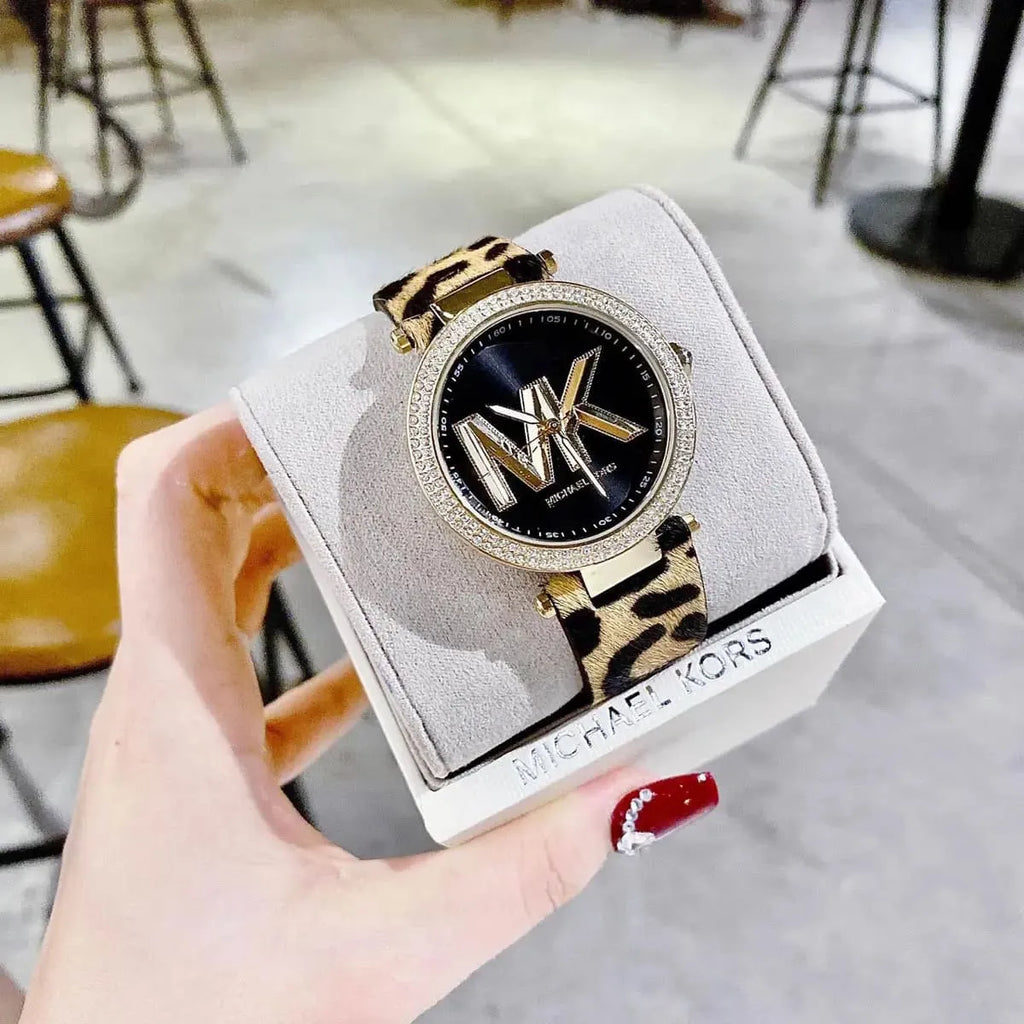 Mk watch leather shop