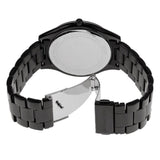 Michael Kors Slim Runway Analog Black Dial Black Steel Strap Watch For Women - MK4734