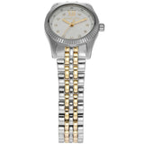 Michael Kors Lexington Analog Silver Dial Two Tone Steel Strap Watch for Women - MK4740