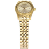 Michael Kors Lexington Analog Gold Dial Gold Steel Strap Watch for Women - MK4741