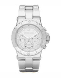 Michael Kors Dylan Silver Dial Silver Steel Strap Watch for Women - MK5312