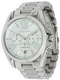 Michael Kors Bradshaw Silver Dial Silver Steel Strap Watch for Men - MK5535