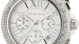 Michael Kors Camille Silver Dial Silver Steel Strap Watch for Women - MK5634