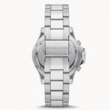 Michael Kors Everest Chronograph Gold Dial Silver Steel Strap Watch For Women - MK5870