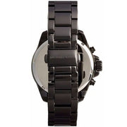Michael Kors Everest Quartz Rose Gold Dial Black Steel Strap Watch For Women - MK5872
