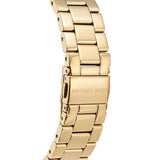 Michael Kors Channing Quartz Gold Dial Gold Steel Strap Watch For Women - MK6623