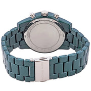 Michael Kors Bradshaw Chronograph Blue Dial Blue Steel Strap Watch For Men - MK6722