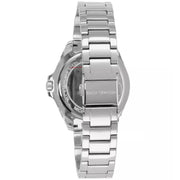 Michael Kors Kacie Three Hand Pink Dial Silver Steel Strap Watch for Women - MK6929