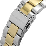 Michael Kors Lennox Three-Hand Gold Dial Two Tone Steel Strap Watch For Women  - MK6988