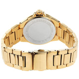 Michael Kors Camille Quartz White Dial Gold Steel Strap Watch For Women - MK7255