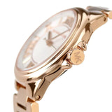 Michael Kors Camille Quartz White Dial Rose Gold Steel Strap Watch For Women - MK7256