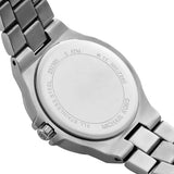 Michael Kors Lennox Three Hand Silver Dial Silver Steel Strap Watch For Women - MK7280