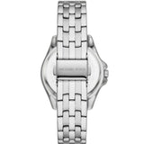 Michael Kors Pilot Quartz Silver Dial Silver Steel Strap Watch For Women - MK7379