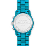 Michael Kors Runway Limited Edition Blue Dial Blue Steel Strap Watch for Women - MK7479LE