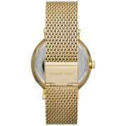 Michael Kors Irving Quartz Gold Dial Gold Mesh Strap Watch For Men - MK8741