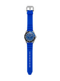 Michael Kors Maritime Three-Hand Analog Blue Dial Blue Silicone Strap Watch for Men - MK9156