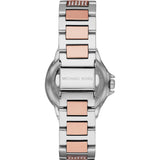 Michael Kors Camille Multifunction White Dial Two Tone Steel Strap Watch For Women - MK6846