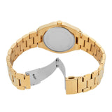 Michael Kors Lennox Three-Hand Gold Dial Gold Steel Strap Watch for Women - MK7500