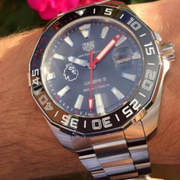 Tag Heuer Aquaracer Black Dial Watch for Men - WAY201D.BA0927