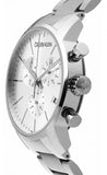 Calvin Klein City White Dial Silver Steel Strap Watch for Men - K2G27146