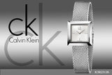 Calvin Klein Mark Silver Dial Silver Mesh Bracelet Watch for Women - K3R23126