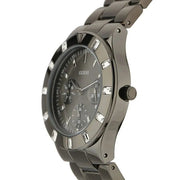 Guess XS Multifunction Quartz Brown Dial Brown Steel Strap Watch For Women - W0027L1
