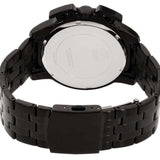 Guess Horizon Chronograph Black Dial Black Steel Strap Watch For Men - W0379G2