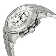 Michael Kors Runway Silver Dial Silver Steel Strap Watch for Men- MK8086