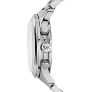 Michael Kors Runway Silver Dial Silver Steel Strap Watch for Men- MK8086