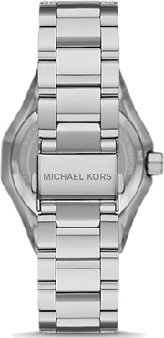 Michael Kors Raquel Three-Hand Crystals Silver Dial Silver Steel Strap Watch For Women - MK7365LE