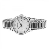 Emporio Armani Classic Luigi Quartz Silver Dial Silver Steel Strap Watch For Men - AR1854