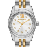 Michael Kors Lexington Analog Silver Dial Two Tone Steel Strap Watch for Women - MK4740