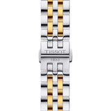 Tissot T Classic Tradition White Dial Two Tone Mesh Bracelet Watch for Women - T063.210.22.037.00