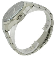 Armani Exchange Hampton Chronograph Black Dial Silver Steel Strap Watch For Men - AX2179