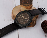 Fossil Bronson Chronograph Brown Dial Brown Leather Strap Watch for Men - FS5875