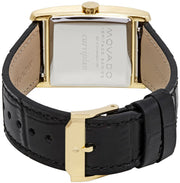 Movado Heritage Mother of Pearl White Dial Black Leather Strap Watch For Women - 3650050